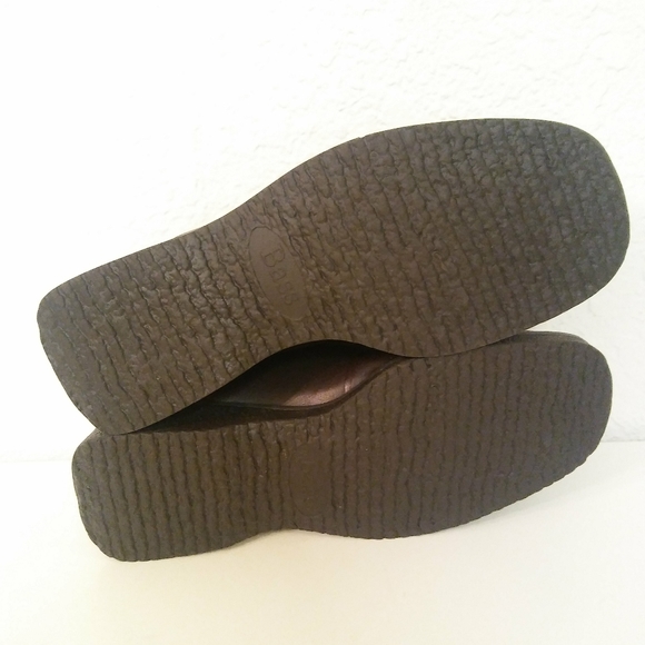 NEW BASS TIONA Leather Moccasin Clogs Mules Shoes - Picture 8 of 8